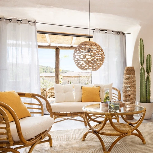 Lampa podłogowa Sand naturalna