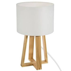 Lampka nocna Molu biała/ naturalna
