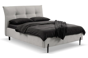 Łóżko Biscuit 180x200cm szare jasne Cosy 6 GR2