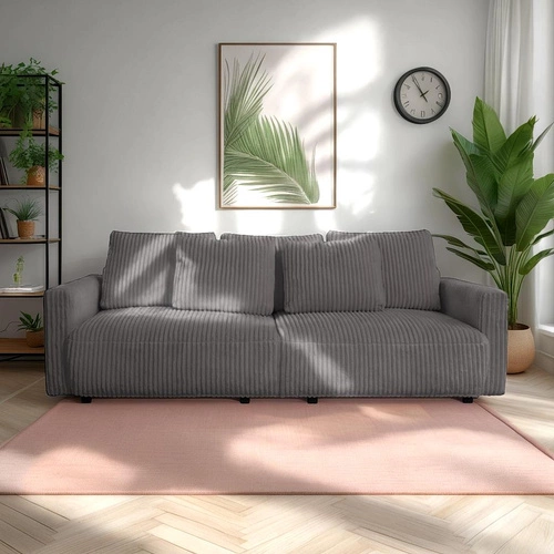 Sofa Loppie z funkcją spania szara ciemna Ambience 19 GR 3