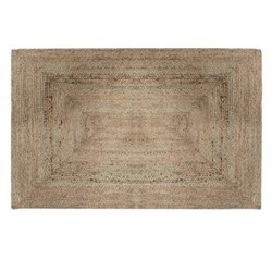 Atmosphera dywan jutowy boho do salonu 120x170 naturalny prostokątny dywan z juty