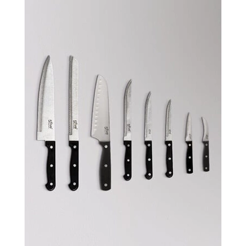 Nóż kuchenny do obierania warzyw i owoców Essentiel Black 9 cm stal nierdzewna