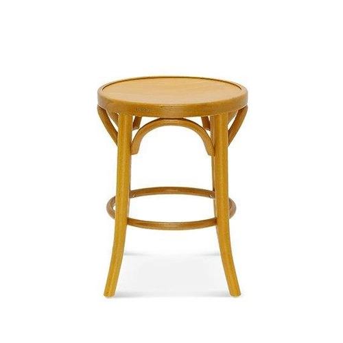 Taboret drewniany tapicerowany Fameg CATA premium do kuchni i jadalni personalizowany 46 cm