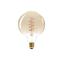 Atmosphera żarówka LED E27 Globe G125 filament bursztynowa dekoracyjna do salonu vintage