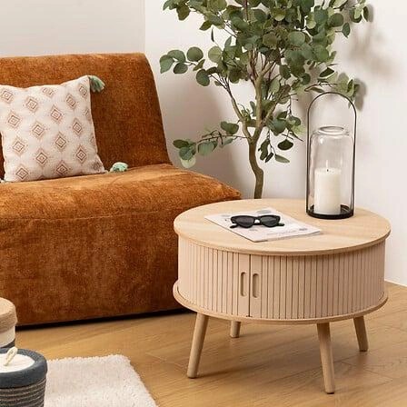 Stolik kawowy Nysos naturalny