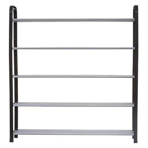 Regał na buty Plasmi 5 półek szary loftowy metalowy do przedpokoju 70 cm 5five