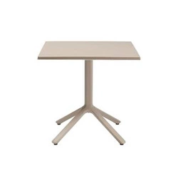 Stół kwadratowy do kuchni i jadalni Eco 70x70 cm beżowy nowoczesny do ogrodu SCAB Design