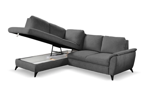 Narożnik Nevada z funkcją spania lewy     szary Spot 03 GR2