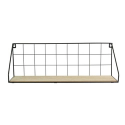 Półka Canard czarna naturalna