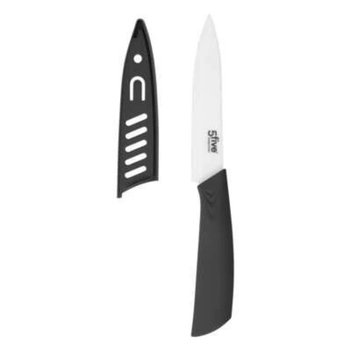 Nóż kuchenny ceramiczny Zirco 12,5 cm do warzyw i mięsa z etui 5five simply smart