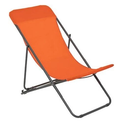 Leżak Setubal pomarańczowy