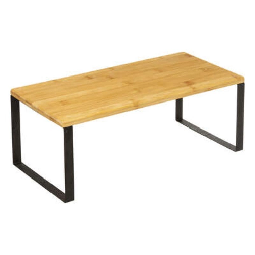 Zestaw 2 półek stojących Blackwood na blat do kuchni i salonu drewniane loftowe 5five