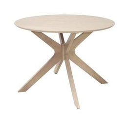 Stół okrągły do jadalni Duncan 105 cm nowoczesny dąb naturalny Actona styl skandynawski