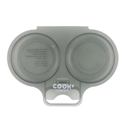 Pojemnik do gotowania jajek w mikrofalówce szary
