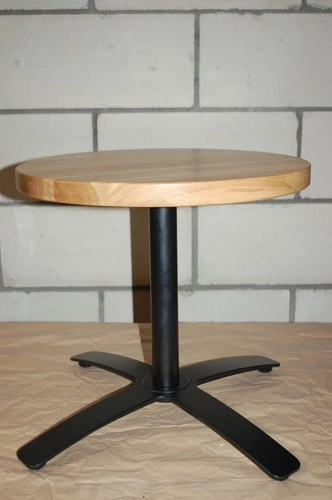 Stolik kawowy obrotowy Svalbard dąb