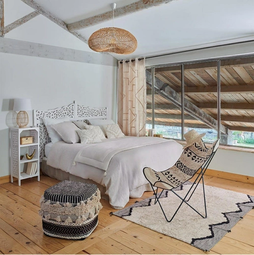 Lampa wisząca Jeny 68cm rattan