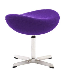 Podnóżek Jajo kaszmir inspirowany Egg fioletowy 4