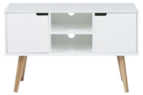 Komoda Mitra biały/naturalny skandynawska