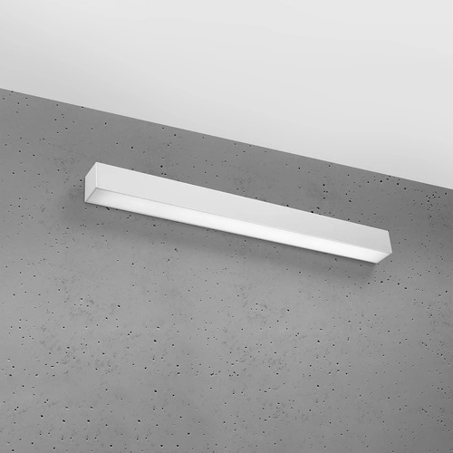 Kinkiet LED Pinne 67 szary nowoczesny kinkiet ścienny do salonu i sypialni Thoro