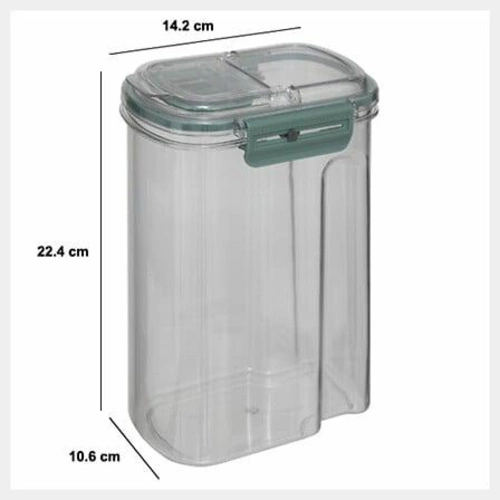 Pudełko hermetyczne Neo zielone wysokie   1,6L