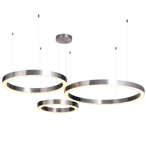 Lampa sufitowa LED CIRCLE 120 nowoczesna regulowana do salonu i nad wyspę 120 cm