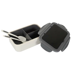 Lunch box Single ze sztućcami