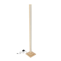 Lampa podłogowa Alset lampa podłogowa drewno buk + srebrny 1x18W LED 4000