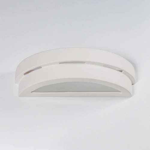 Kinkiet ścienny ceramiczny HELIOS biały nowoczesny do salonu i sypialni marki Sollux