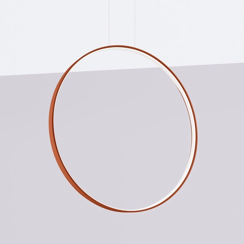 Lampa wisząca RIO 78 ochra czerwona LED 3000K