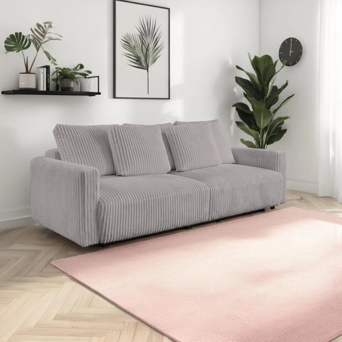 Sofa Loppie z funkcją spania szara jasna  Ambience 18 GR 3