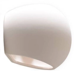 Kinkiet ścienny ceramiczny GLOBE biały nowoczesny do salonu i sypialni Sollux Lighting