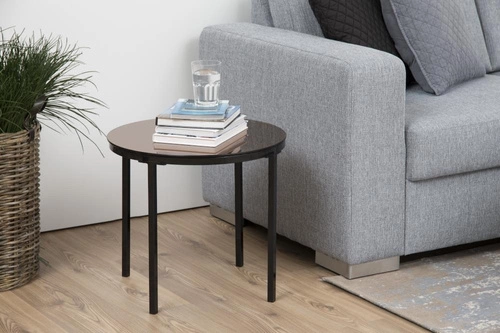 Stolik Gina brązowy outlet