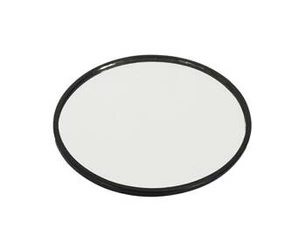 Podstawka lustrzana okrągła czarna