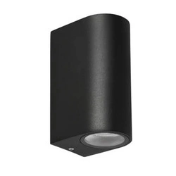 Kinkiet zewnętrzny Lobelia czarny nowoczesny aluminiowy lampa ścienna na taras CANDELLUX