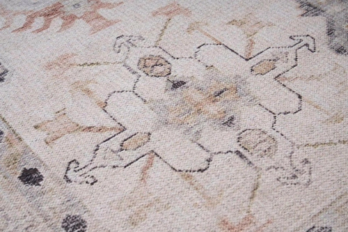 Dywan nowoczesny Aman beżowy 160x230 antypoślizgowy łatwoczyszczący do salonu Carpet Decor