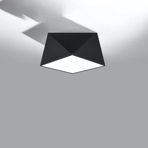 Plafon HEXA 25 czarny