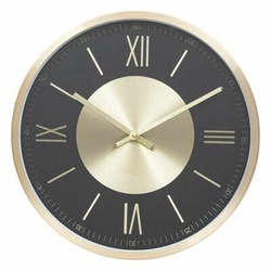 Zegar ścienny Ariana 30cm złoty/czarny
