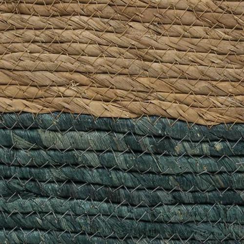 Kosz kwadratowy naturalny/morski 31x31cm