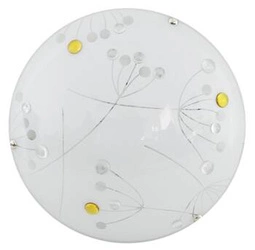 Plafon sufitowy LED Floral 30 okrągły szklany nowoczesny do salonu i sypialni CANDELLUX