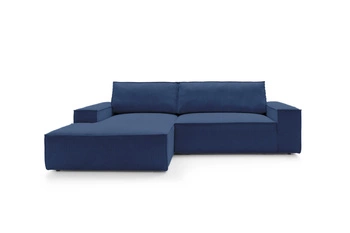 Narożnik Molde M lewy granatowy Poso 05