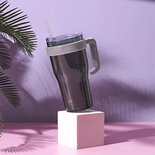Kubek termiczny Mini Miami dymiony transparentny