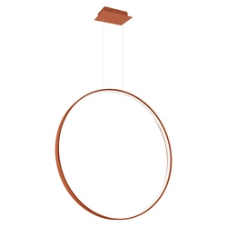 Lampa wisząca RIO 78 ochra czerwona LED 3000K