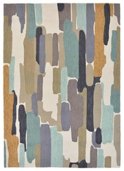 Dywan zewnętrzny Trattino Sea Glass 250x350cm nowoczesny geometryczny do tarasu łatwoczyszczący