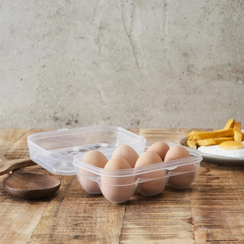 Pojemnik na jajka plastikowy transparentny