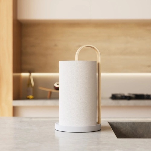 Stojak na ręczniki kuchenne Bellwood naturalny