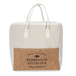 Torba na lunch Refreshing Cork 8l beżowa