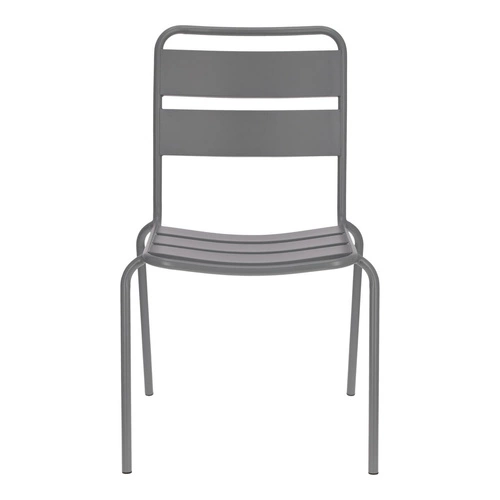 Zestaw 4 krzeseł Barco szare