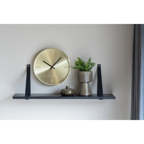 Półka ścienna Forno 80cm czarna