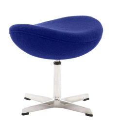 Podnóżek Jajo kaszmir inspirowany Egg atramentowy 27