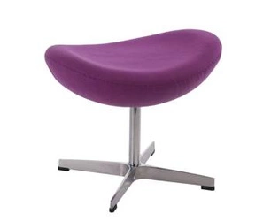 Podnóżek Jajo kaszmir inspirowany Egg fioletowy 4